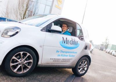 Gesundheit im Betrieb von Medifit ist flott und mobil – Ihr Therapiezentrum in Köln-Rodenkirchen